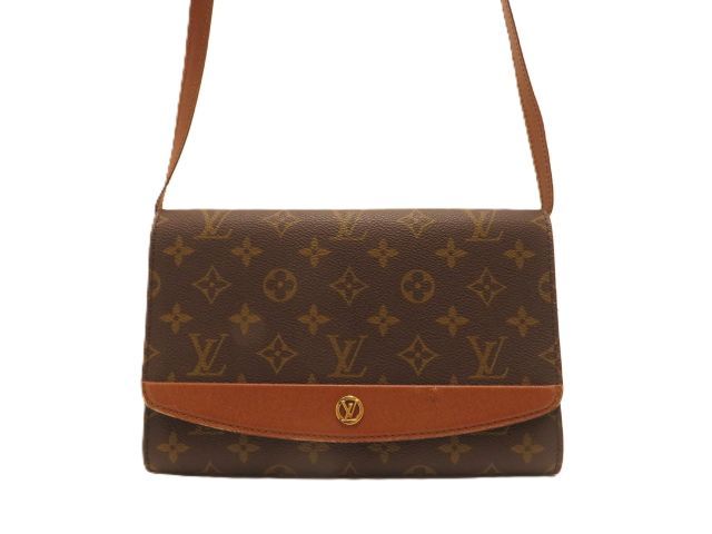 LOUIS VUITTON ルイ・ヴィトン バッグ ボルドー モノグラム ﾊﾞｯｸﾞ M51797 ショルダーバッグ モノグラムキャンバス ブラウン レディース【中古】431