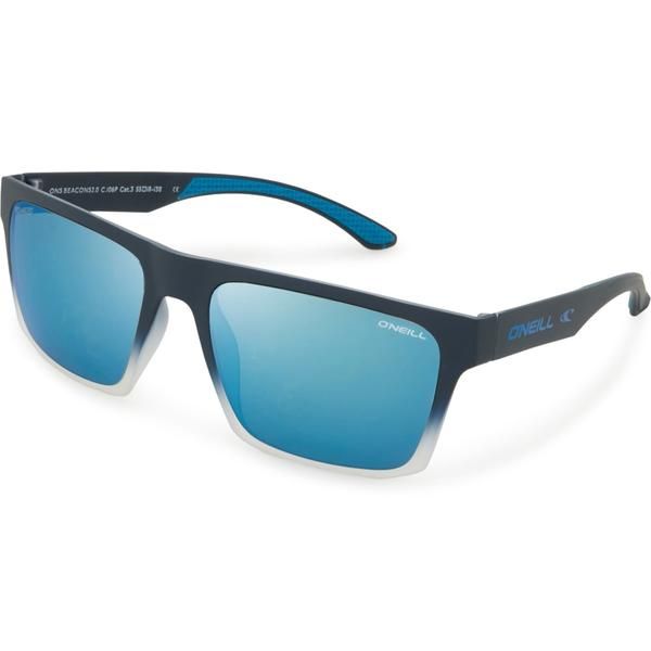 オニール メンズ アクセサリー サングラス・アイウェア ONeill ONSBeacons 106P 55 Rectangle Sunglasses Polarized BlackClear ブラック