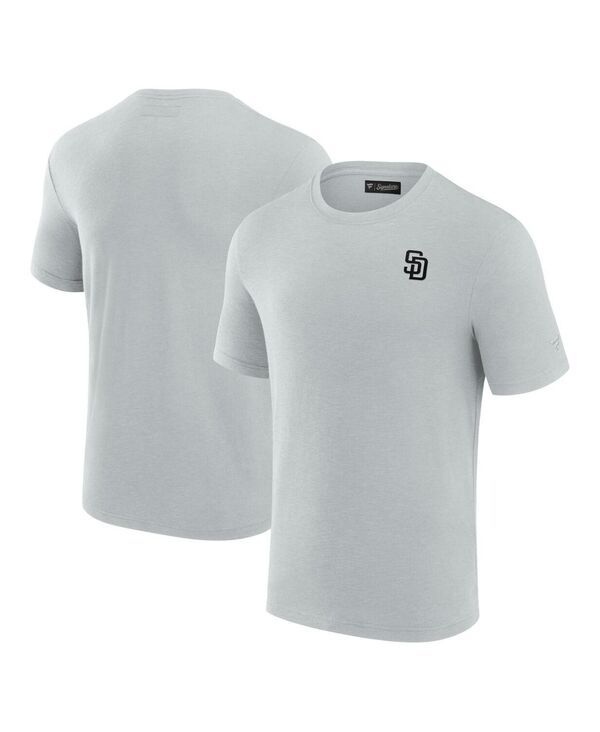 ファナティクス シグネチャー メンズ トップス Tシャツ Fanaticsignature Mens Gray San Diego Padres Modal Short Sleeve Tshirt G