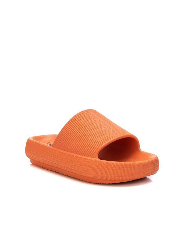 キシタイ レディース シューズ サンダル XTI Womens Flat Rubber Sandals Orange オレンジ