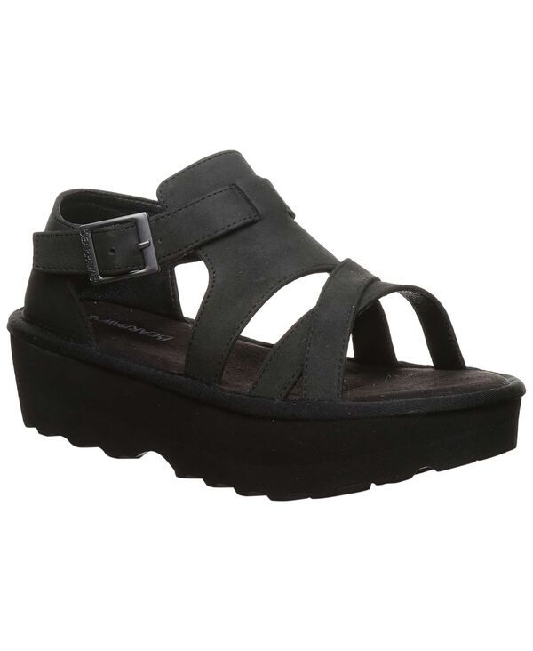 ベアパウ レディース シューズ サンダル BEARPAWomens Pinnacle Round Toe Sandals Black ブラック