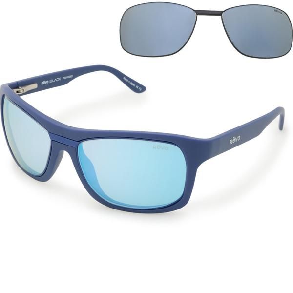 レボ メンズ アクセサリー サングラス・アイウェア Revo Made in Japan Genesisunglasses Polarized BlueGrey グレー