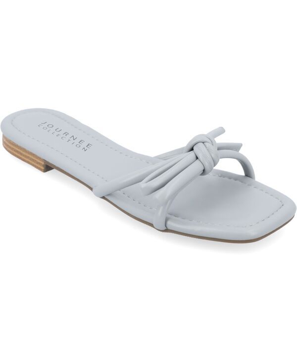 ジュルネ コレクション レディース シューズ サンダル Journee Collection Womensoma Flat Sandals Blue ブルー 12,226円