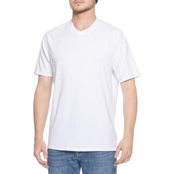 トゥルーグリット メンズ トップス Tシャツ Vネック True Grit Beach Front VNeck TShirt Short Sleeve White ホワイト