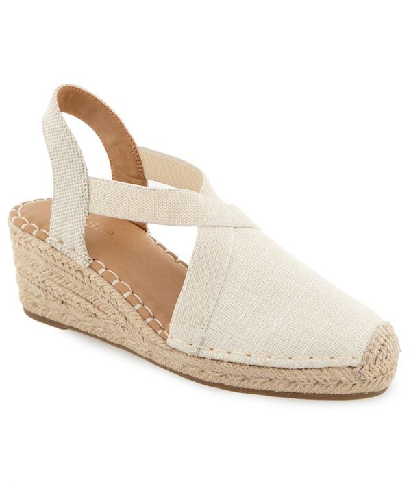 ケンジー レディース シューズ パンプス Kensie Womens Davina Wedgespadrille Off white オフホワイト