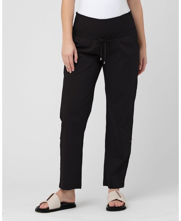 ライプマタニティ レディース ボトムス カジュアルパンツ コットン Ripe Maternity Philly Cotton Pant Black ブラック
