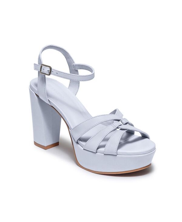 ベルナード レディース シューズ サンダル プラットフォーム Bernardo Footwear Womens Vittoria Platform Sandal Powder blue ブルー