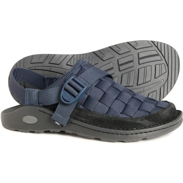 チャコ メンズ シューズ サンダル Chaco Canyon Woven Clogs For Men Navy Alloy ネイビー
