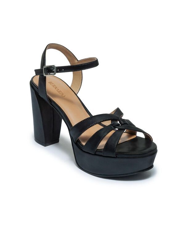 ベルナード レディース シューズ サンダル プラットフォーム Bernardo Footwear Womens Vittoria Platform Sandal Black ブラック
