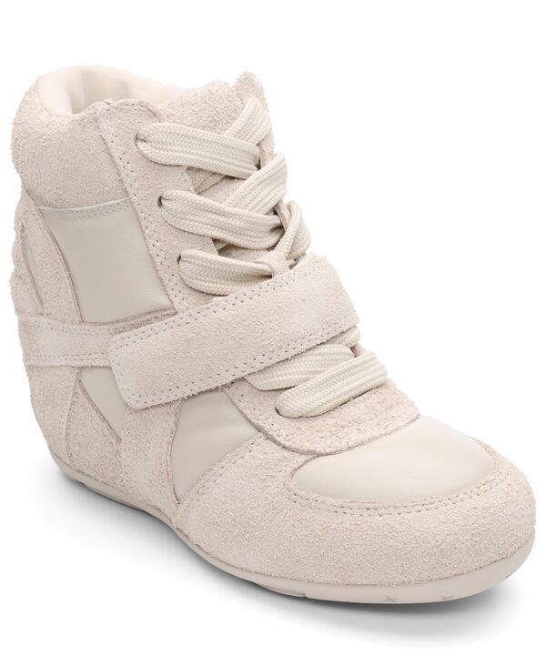 アッシュ レディース シューズ スニーカー レース ASH Womens Bowffy LaceUp Wedge Sneakers Talc