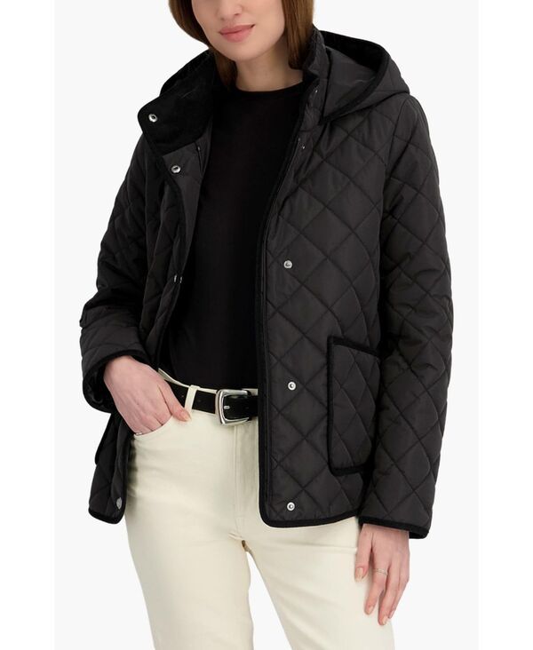 タハリ レディース アウター コート Tahari Womens Rosie Coats Black ブラック