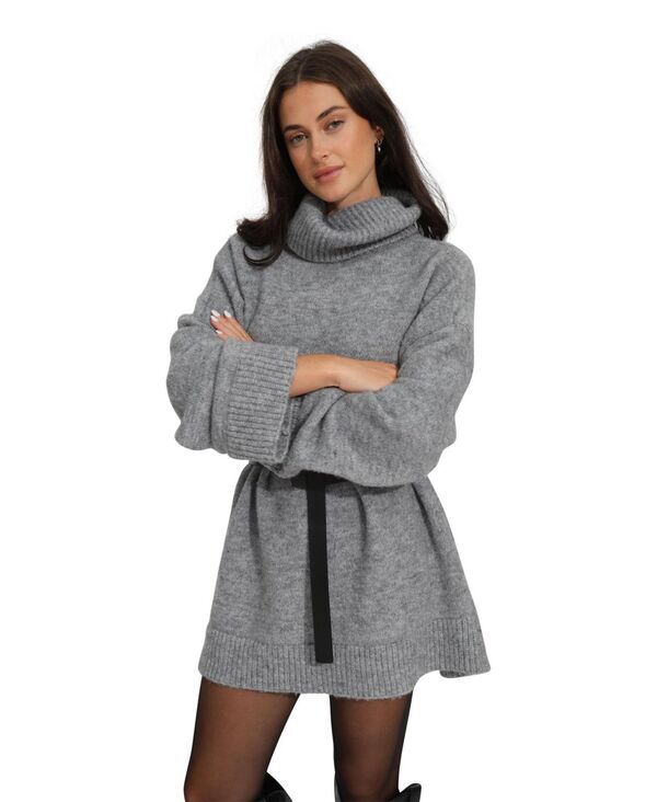ベルアンドブルーム レディース アウター ニット・セーター Belle Bloom Womens Belle and Bloom Cuddle Me Oversized Tunic Sweater G