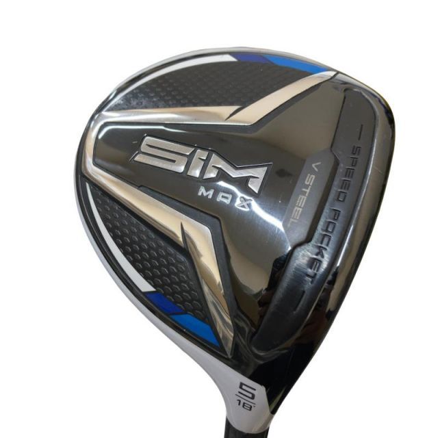【中古】 テーラーメイド SIM MAX 5W フェアウェイウッド FW Speeder 661 EVOLUTION VI (フレックスS) メンズ 男性用 右利き 右用 Cランク ゴルフクラブ 17,725円
