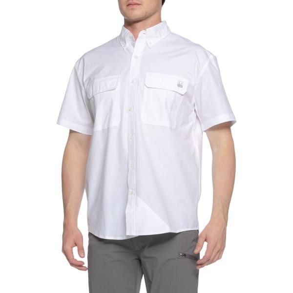 フック メンズ トップス シャツ Huk Next Level Shirt Short Sleeve White ホワイト