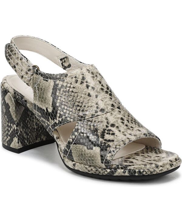 バイオニック レディース シューズ パンプス サンダル Vionic Womens Bolinastrappy Sandals Cream snake leather クリーム