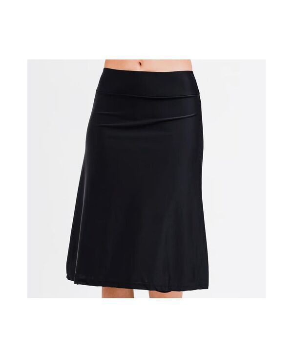カリプサ レディース 水着 ボトムスのみ Calypsa Womens Long Swim Skort Black ブラック