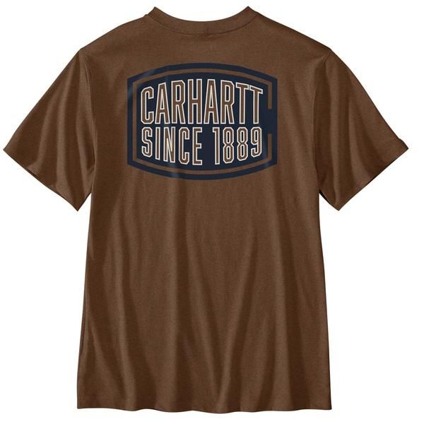 カーハート メンズ トップス Tシャツ リラックスフィット グラフィック Carhartt 107520 Relaxed Fit Lightweight Pocket 1889 Graphic TSh