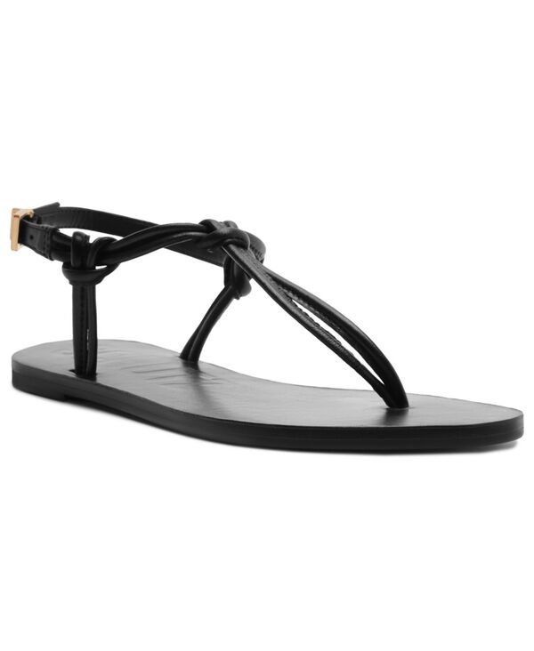 シュッツ レディース シューズ サンダル Schutz Womens Nina Round Toe Flat Sandals Black ブラック