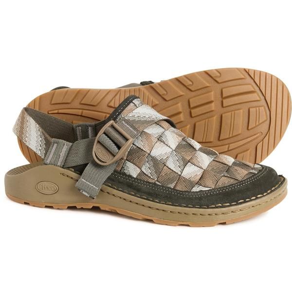 チャコ メンズ シューズ サンダル Chaco Canyon Woven Clogs For Men Hazy Grey グレー