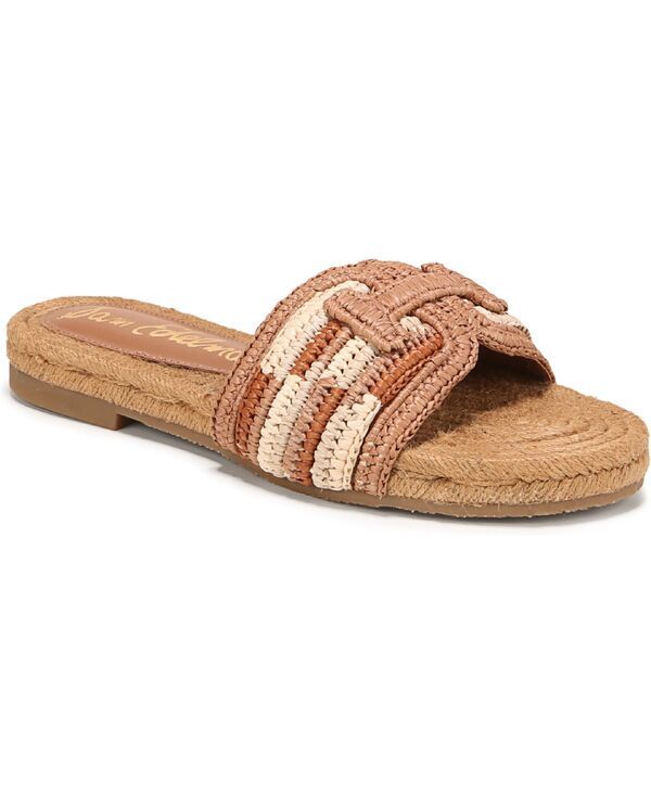 サムエデルマン レディース シューズ パンプス サンダル Sam Edelman Womens Miya Slide Sandals Brown Multi ブラウン