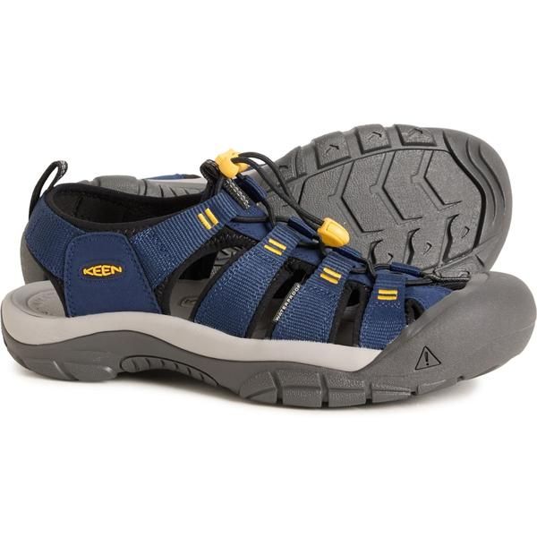 キーン メンズ シューズ サンダル Keenewport H2 Sport Sandals For Men Naval AcademyKeen Yellow イエロー