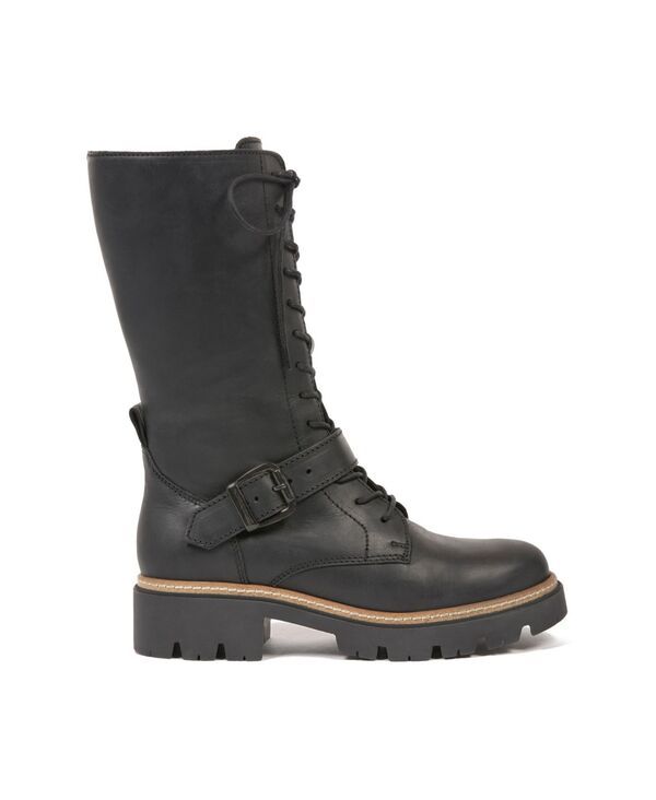 ケルティックアンドコー レディース シューズ ブーツ・レインブーツ Celtic Co Strap Detail Mid Calf Boot Black ブラック