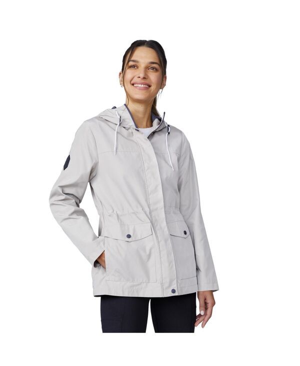 フリー カントリー レディース アウター ジャケット・ブルゾン Free Country Womens Rain Away Anorak Rain Jacket Dove
