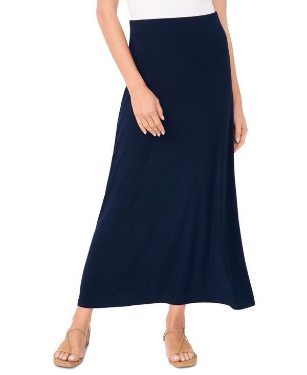 ヴィンスカムート レディース ボトムスカート マキシ Vince Camuto Womensmooth PullOn Maxi Skirt Classic Navy ネイビー