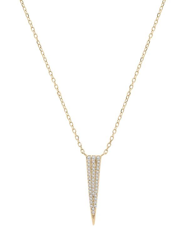 ラップド レディース アクセサリー ネックレス・チョーカー・ペンダントトップ レース Wrappediamond Pav Spike Pendant Necklace 110 ctw in 10k Y