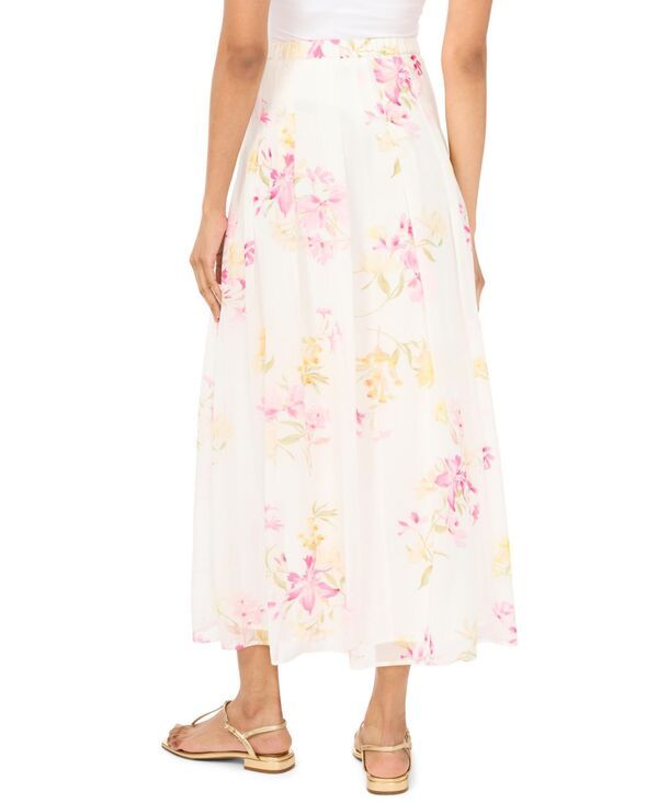 ヴィンスカムート レディース ボトムスカート ティアード シャーリング Vince Camuto Womens Tie red SmockedWaist Skirt Ultra White ホワイト