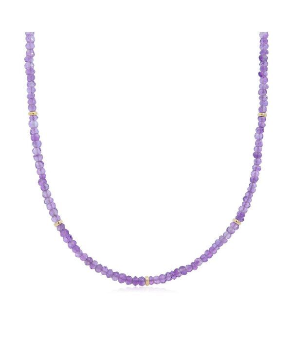 ザ・ラブリー レディース アクセサリー ネックレス・チョーカー・ペンダントトップ レース The Lovery Amethyst Bead Necklace Amethyst