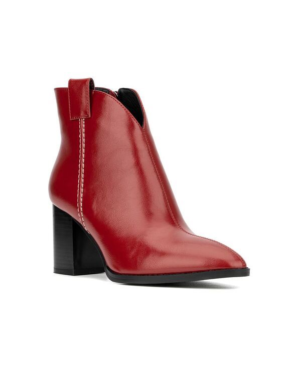 トルゲイス レディース シューズ ブーツ・レインブーツ Torgeis Womens Daralyn Bootie Red レッド