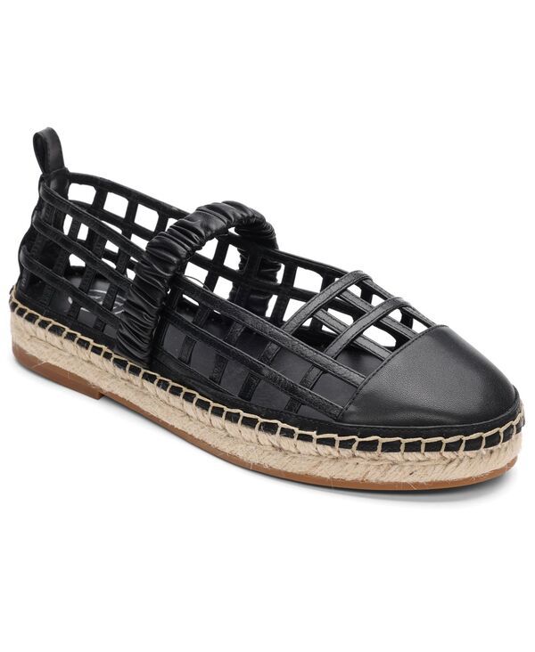 アッシュ レディース シューズ パンプス ASH Womens Elly Round Toespadrille Flats Black ブラック