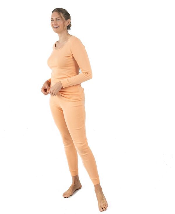 レベレット レディース アンダーウェア ナイトウェア パンツ シャツ コットン Leveret Womens Matching Family Two Piece Cotton Long Sleeve