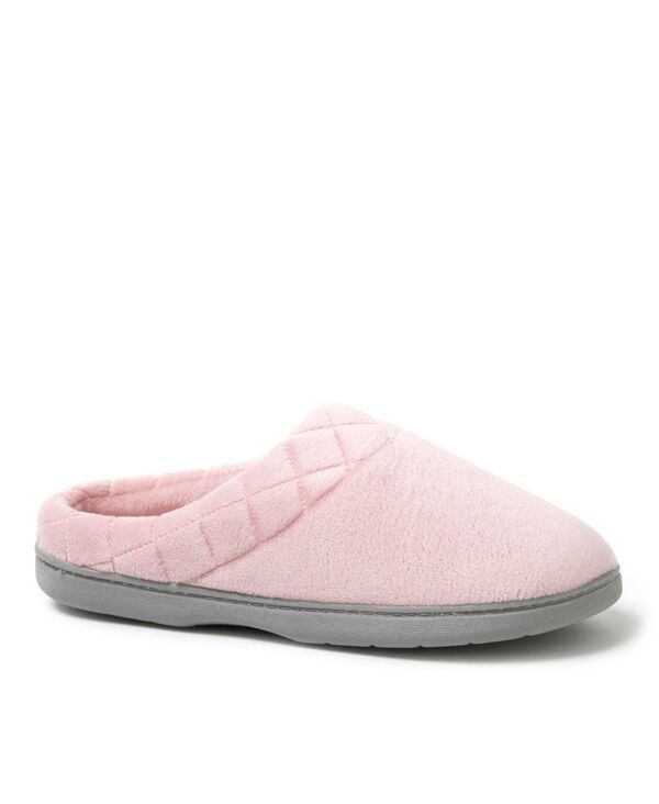 ディアフォームズ レディース シューズ サンダル Dearfoams Womens Darcy Velour Clog Slippers Pale mauve