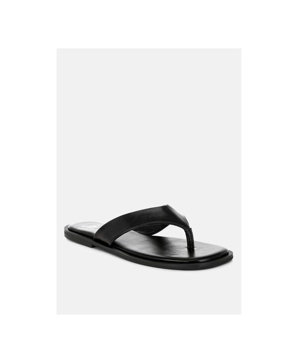 ロンドンラグ レディース シューズ パンプス サンダル London Rag Womens Perrys ToePosthong Sandals Black ブラック