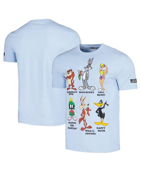 フリーズマックス メンズ トップス Tシャツ Freeze Max Mens and Womens Light Blue Looney Tunes Family Collage Tshirt Ligh
