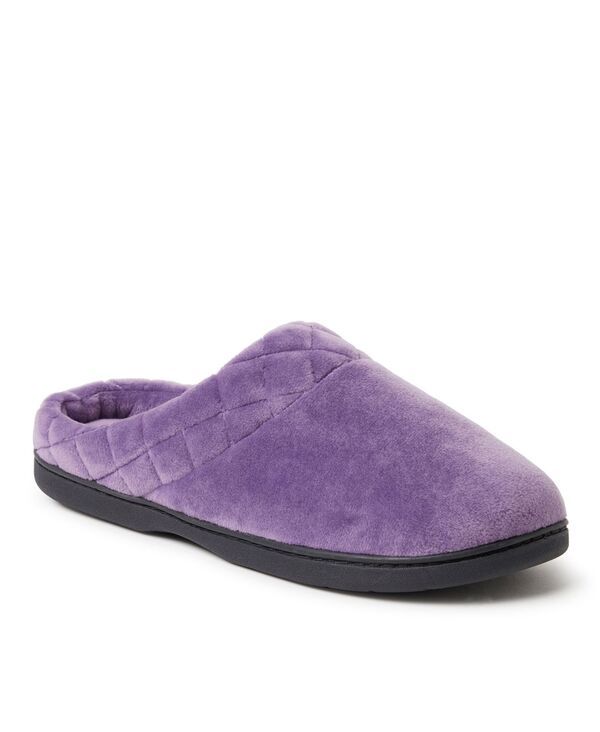 ディアフォームズ レディース シューズ サンダル Dearfoams Womens Darcy Velour Clog Slippersmokey purple パープル