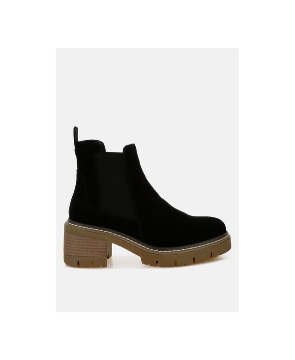 ラグアンドコー レディース シューズ ブーツ・レインブーツ チェルシーブーツ スエード チェルシー Rag Co Rag and Co Womens Vostok Suede Chunky Chels ラグアンドコー レディース シューズ ブーツ・レインブーツ チェルシーブーツ スエード チェルシー Rag Co Rag and Co Womens Vostok Suede Chunky Chels
