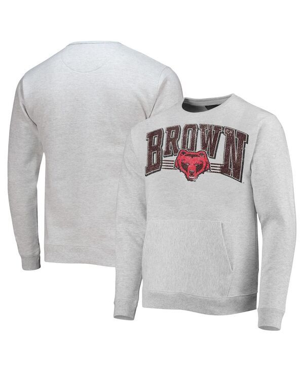 リーグカレッジエイトウェア メンズ アウター パーカー・スウェット シャツ League Collegiate Wear Mens Heathe red Gray Brown Bears Upperc