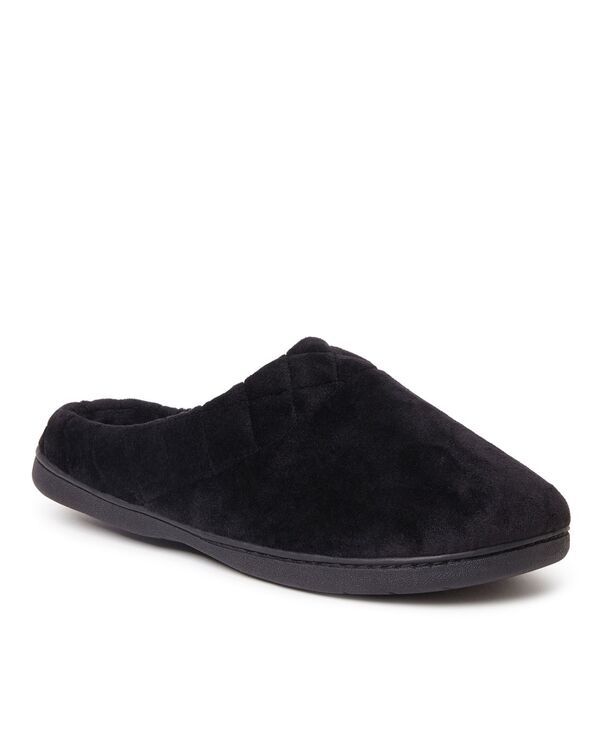 ディアフォームズ レディース シューズ サンダル Dearfoams Womens Darcy Velour Clog Slippers Black ブラック