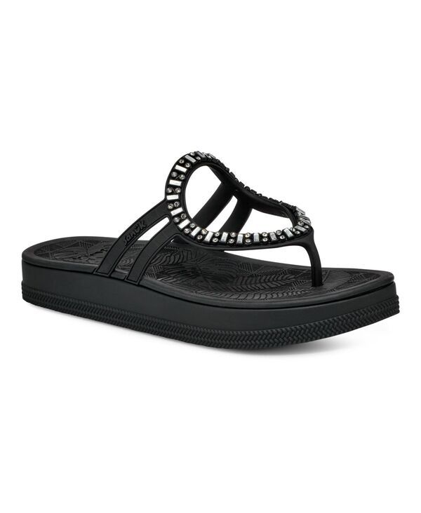 サヌーク レディース シューズ サンダル Sanuk Womensunshine Sl Gem Sandals Black ブラック