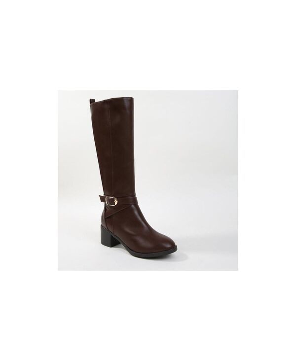 バーネス レディース シューズ ブーツ・レインブーツ BERNESS Prudencia Riding Boots Brown ブラウン
