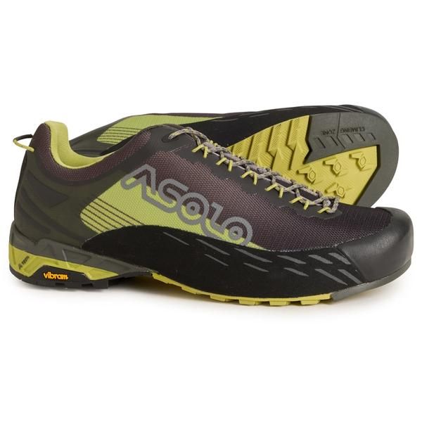 アゾロ メンズ シューズ スニーカー Asolo Eldo MM Hiking Shoes For Men GreenGrey グレー
