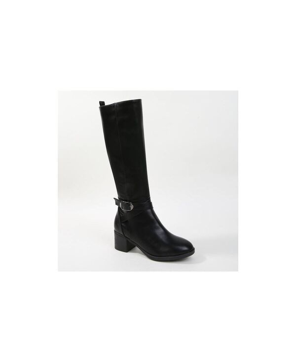 バーネス レディース シューズ ブーツ・レインブーツ BERNESS Prudencia Riding Boots Black ブラック