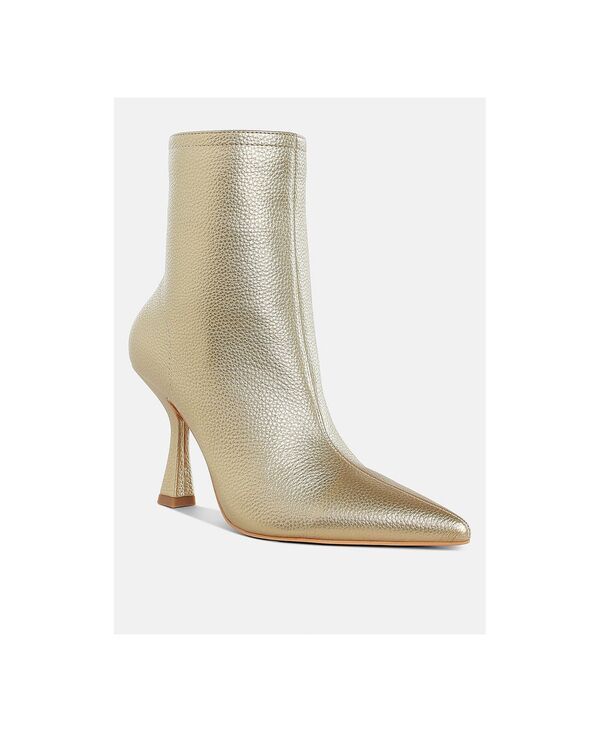 ラグアンドコー レディース シューズ ブーツ・レインブーツ アンクル レザー Rag Co Rag and Co Womens Farnak Pleather Pointed Toe Ankle Bo