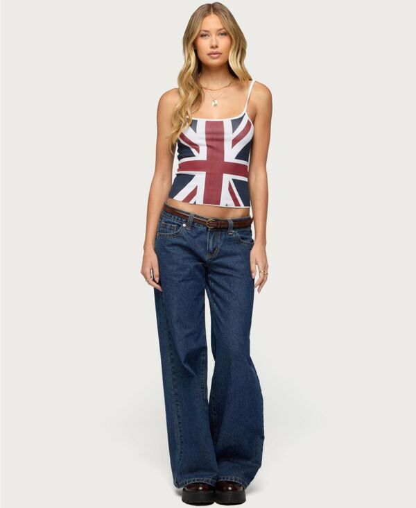 アディクテッド レディース トップス タンクトップ Edikted Womens Uk Babe Tank Top White ホワイト