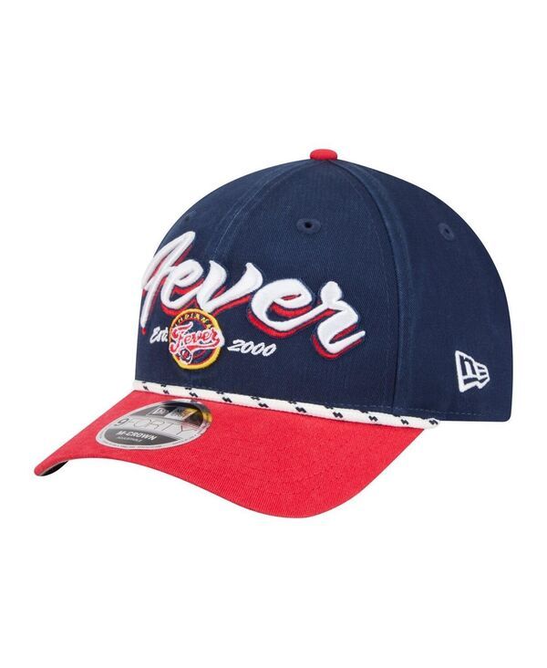 ニューエラ メンズ アクセサリー 帽子 New Era Mens and Womens NavyRed Indiana Fever Team Loyal ScriptwoTone MCrown 9FO