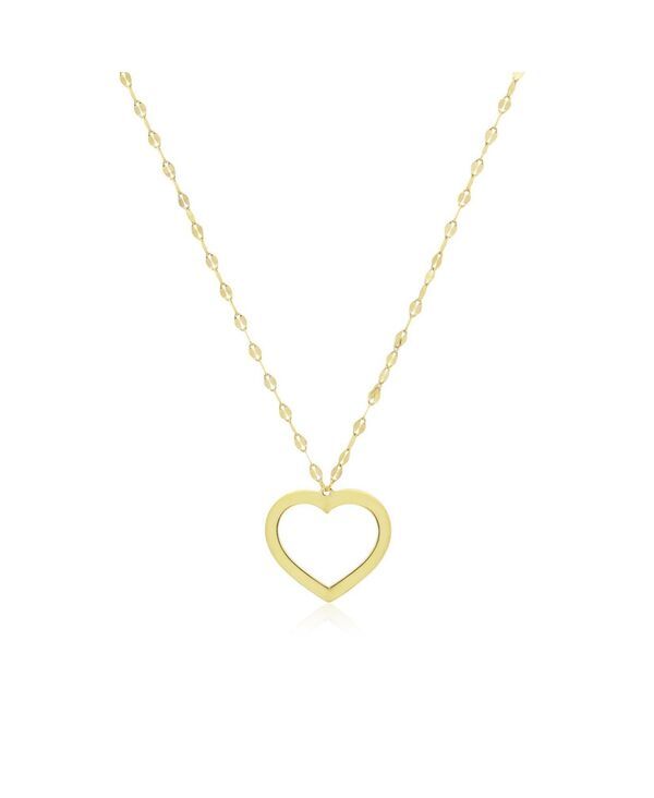 ザ・ラブリー レディース アクセサリー ネックレス・チョーカー・ペンダントトップ レース The Lovery Shimmer Open Heart Necklace Gold ゴールド