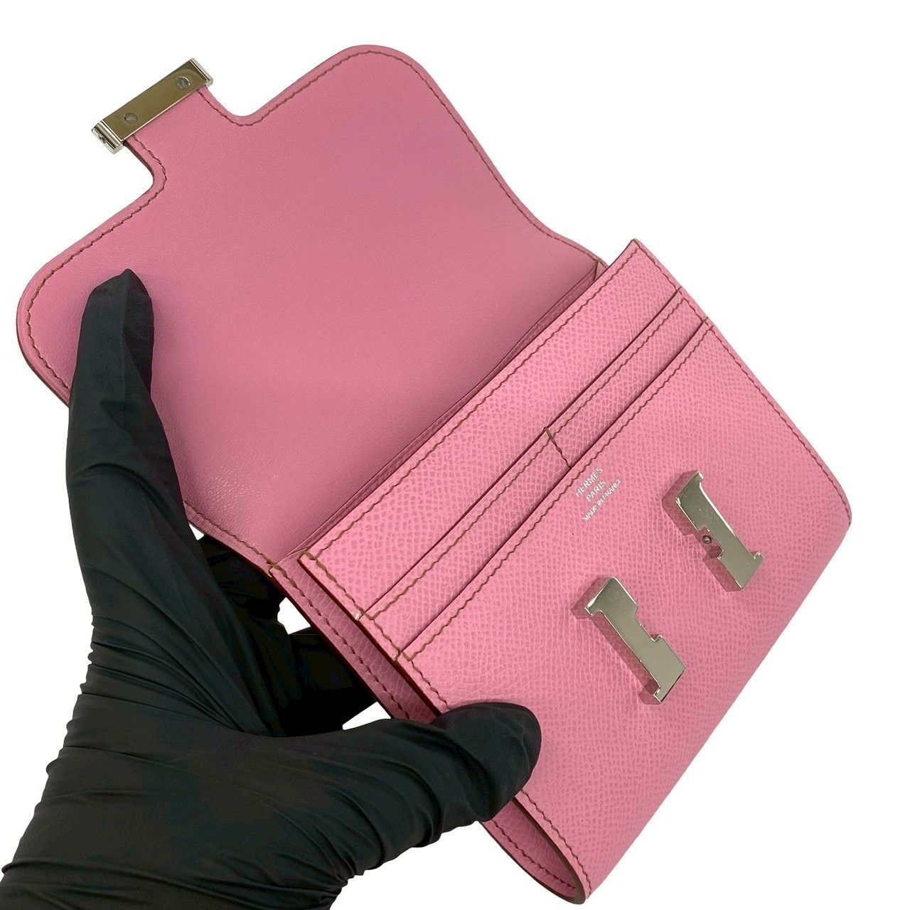 未使用保管品 袋付き □N 刻印 HERMES エルメス コンスタンス